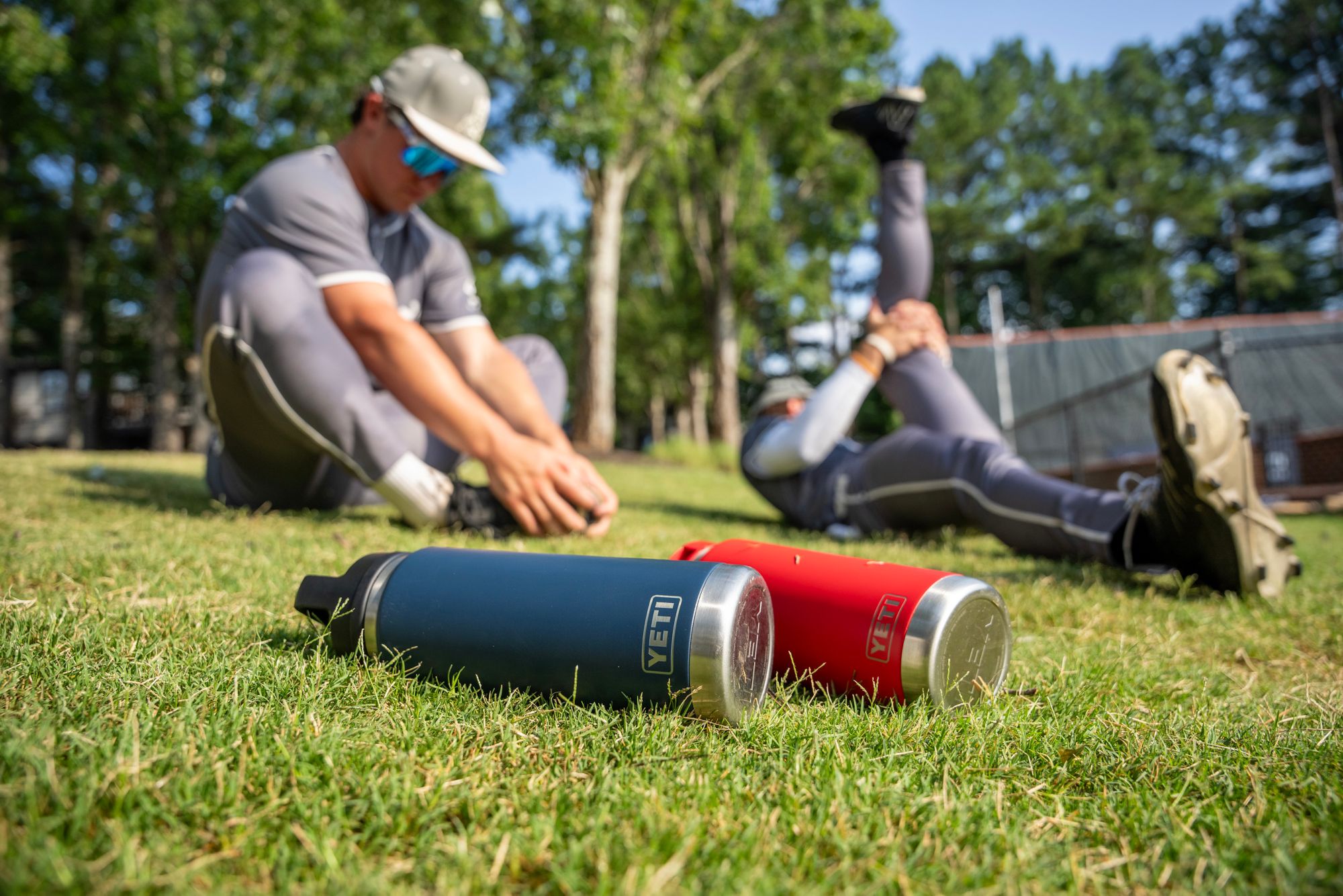 YETI 18 oz. Rambler Bottle with Color-Matched Straw Cap product image