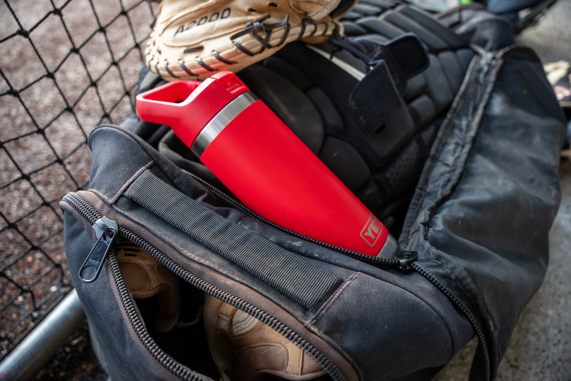 YETI 18 oz. Rambler Bottle with Color-Matched Straw Cap product image