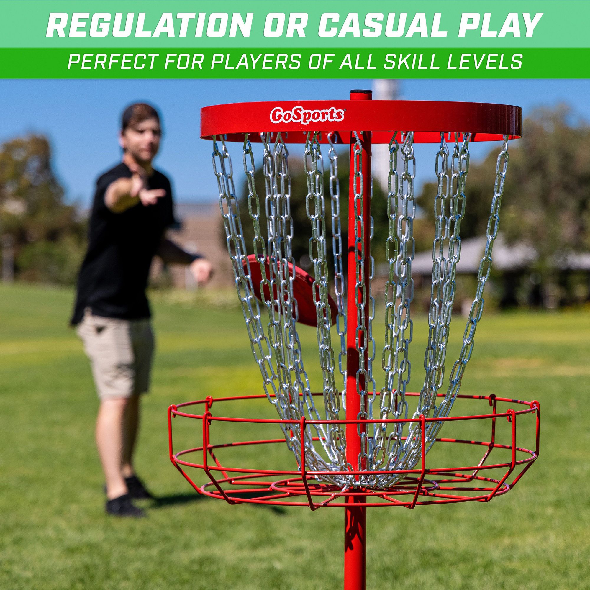 GoSports Regulation Disc Golf Basket product image