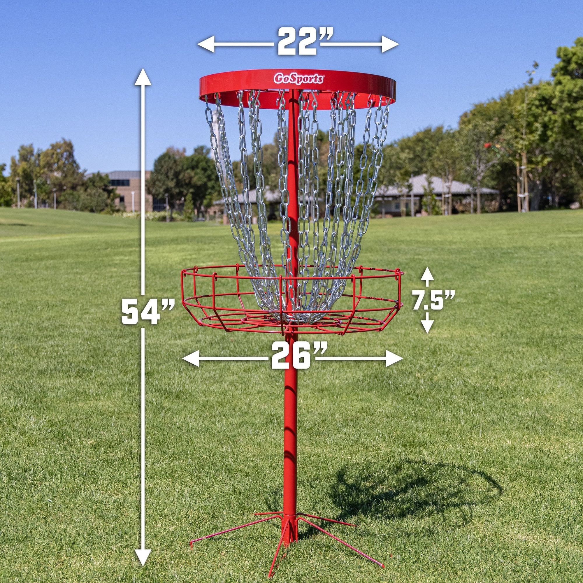 GoSports Regulation Disc Golf Basket product image