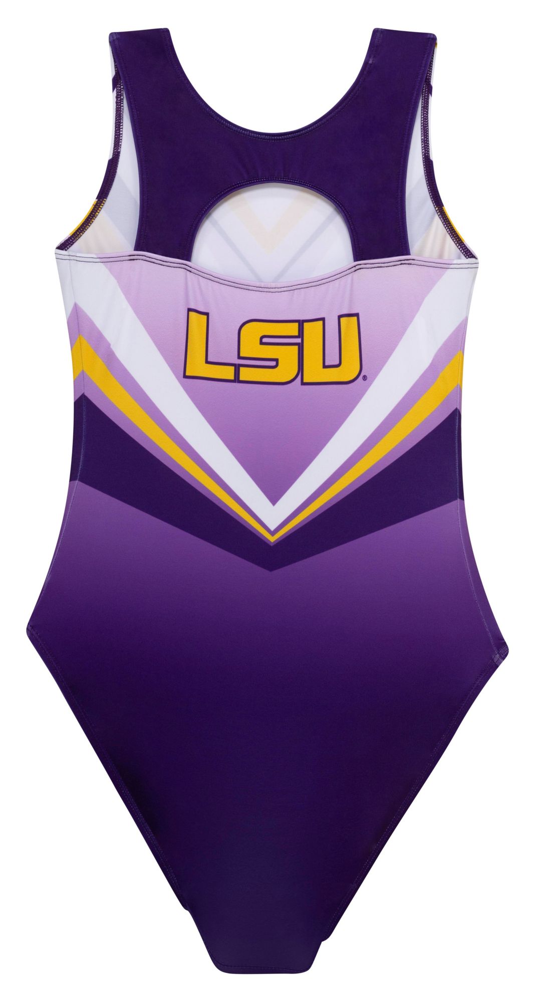 GK Elite Women's LSU Tigers Purple Tank Leotard product image