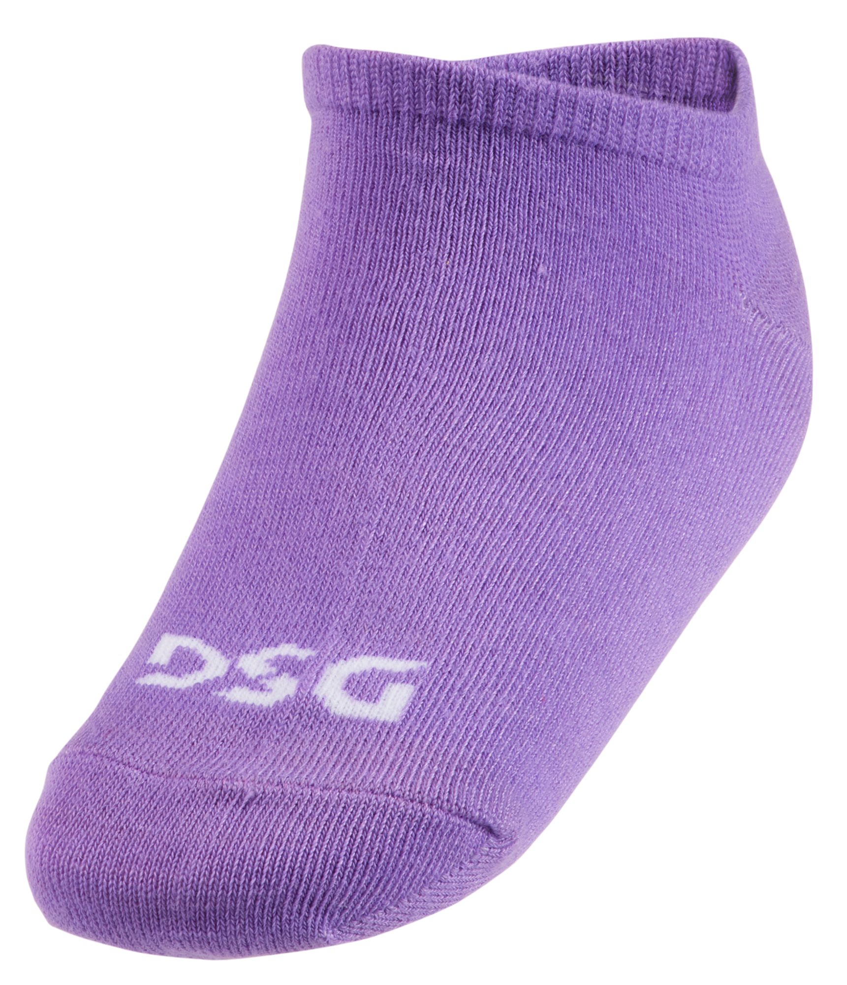 DSG Girls' Fashion Low-Cut Socks Multicolor 6-Pack product image