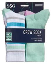 DSG Girls' Multipack Crew Socks – 6 Pack product image