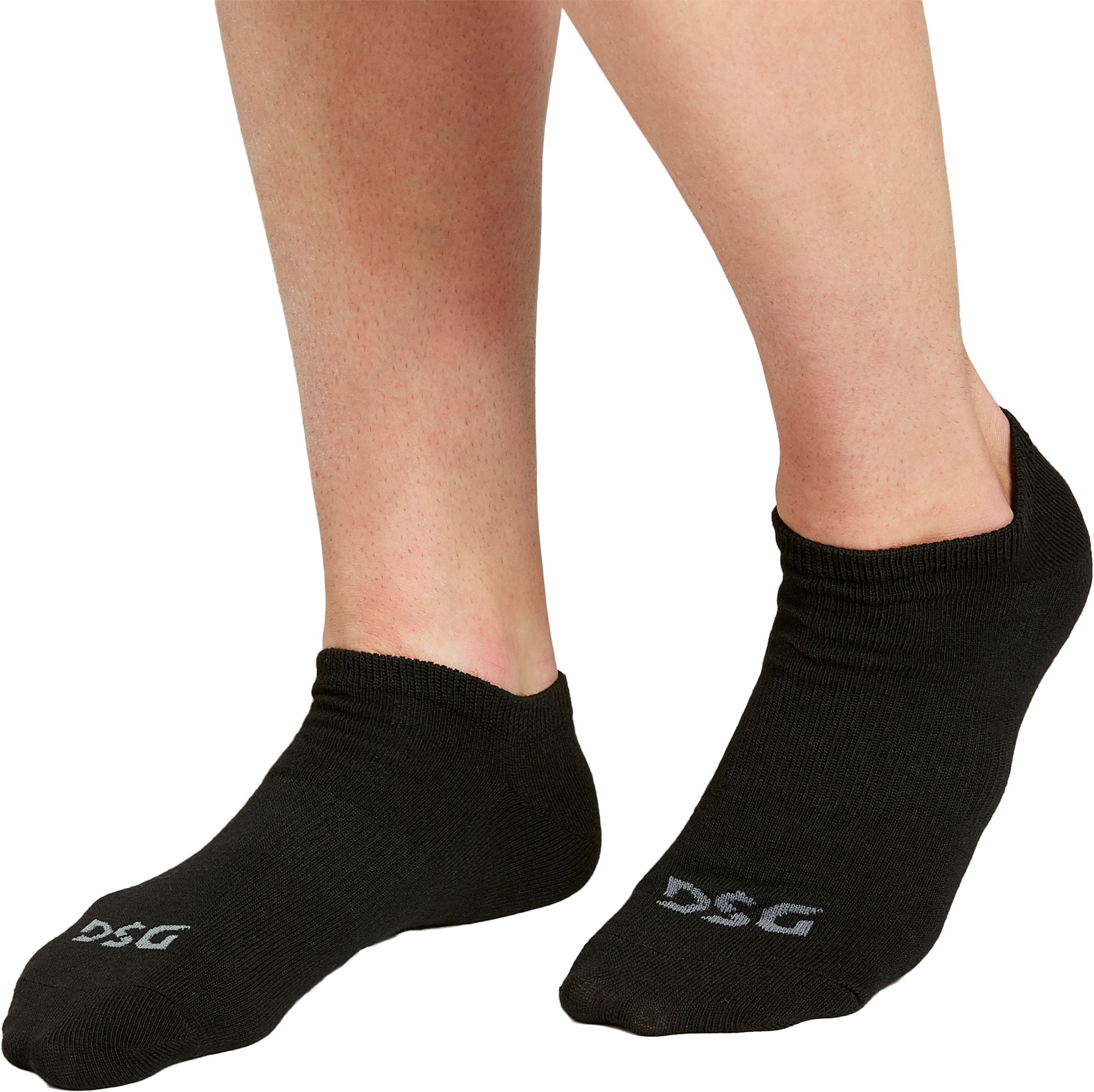 DSG Adult Core Low Cut Liner Socks Multicolor 6 Pack product image