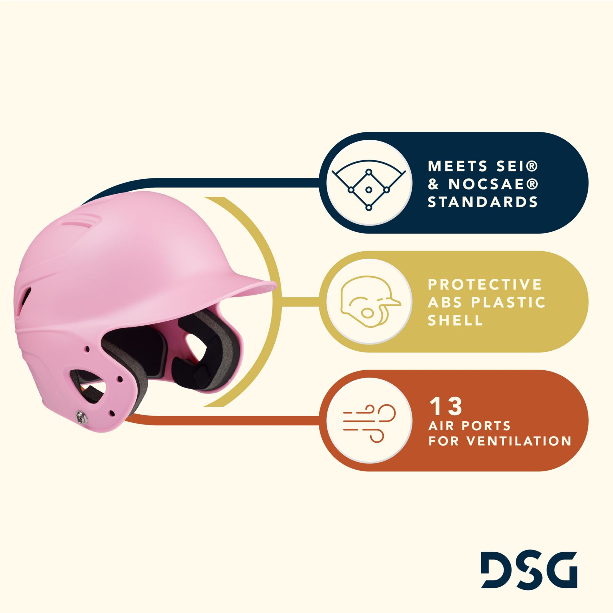 DSG Tee Ball Batting Helmet product image