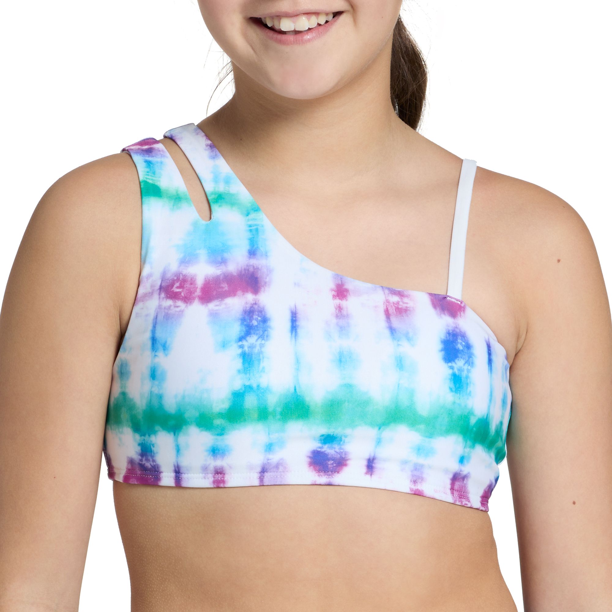 DSG Girls' Asymmetric Swim Top product image