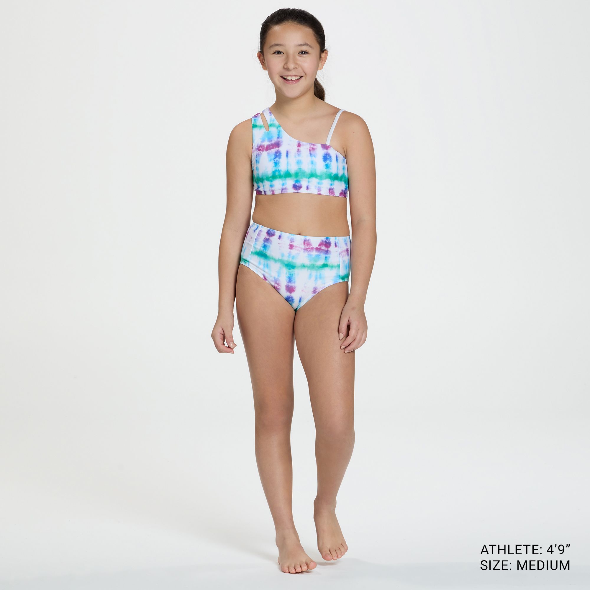 DSG Girls' Asymmetric Swim Top product image