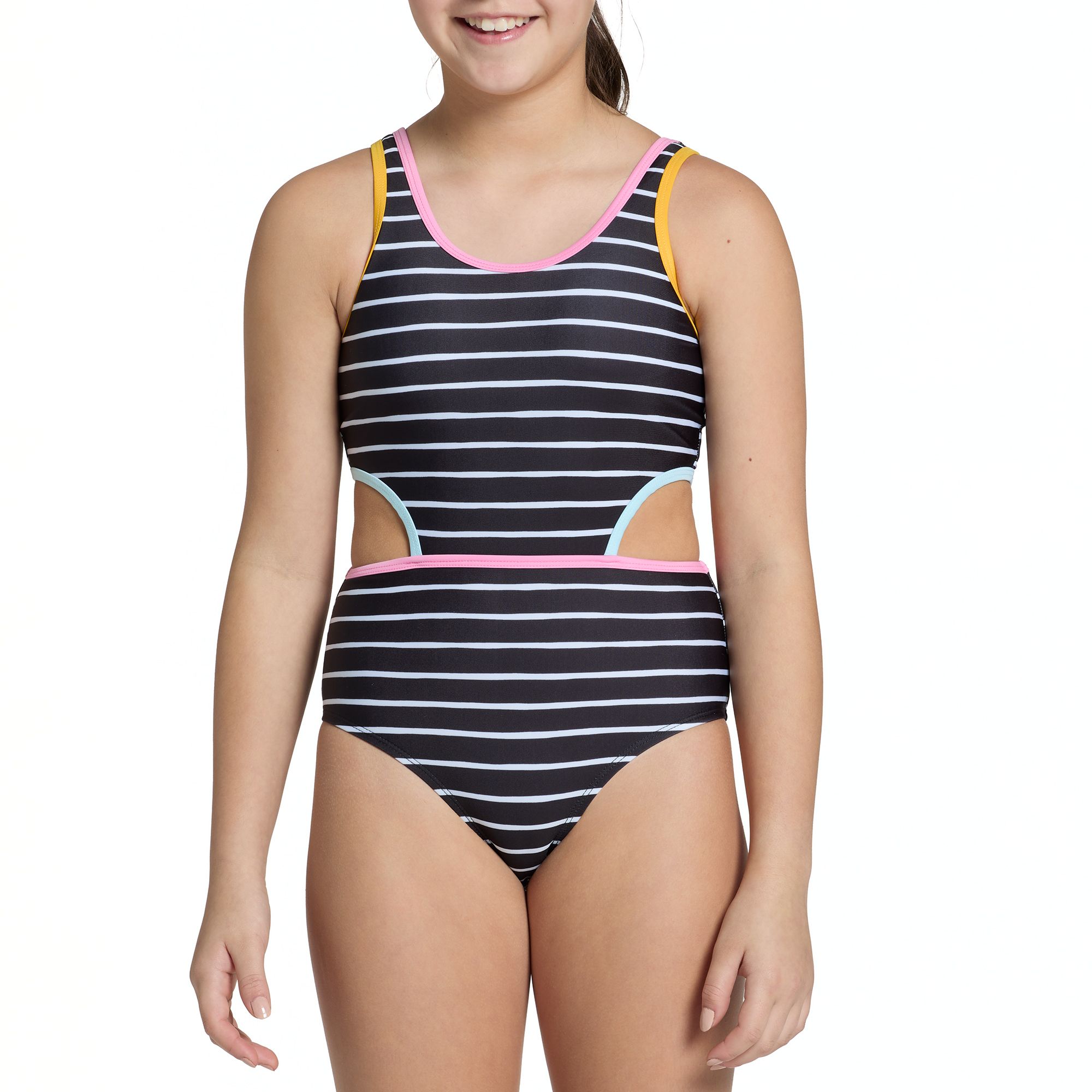 DSG Girls' Cut Out One Piece Swimsuit product image