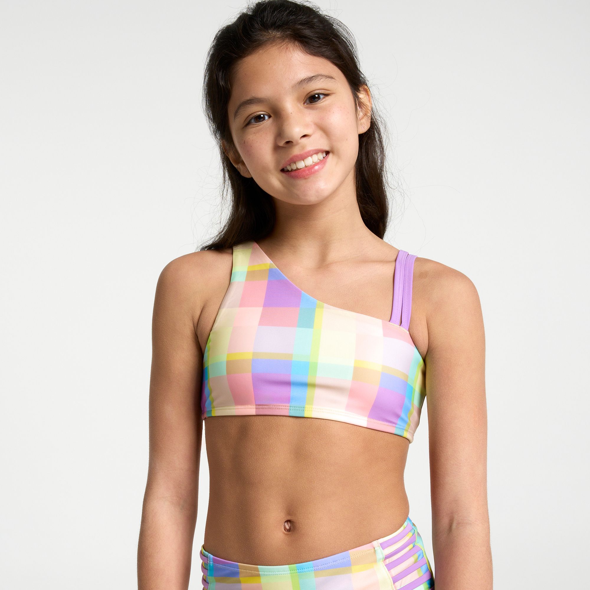 DSG Girls' One Shoulder Swim Top product image