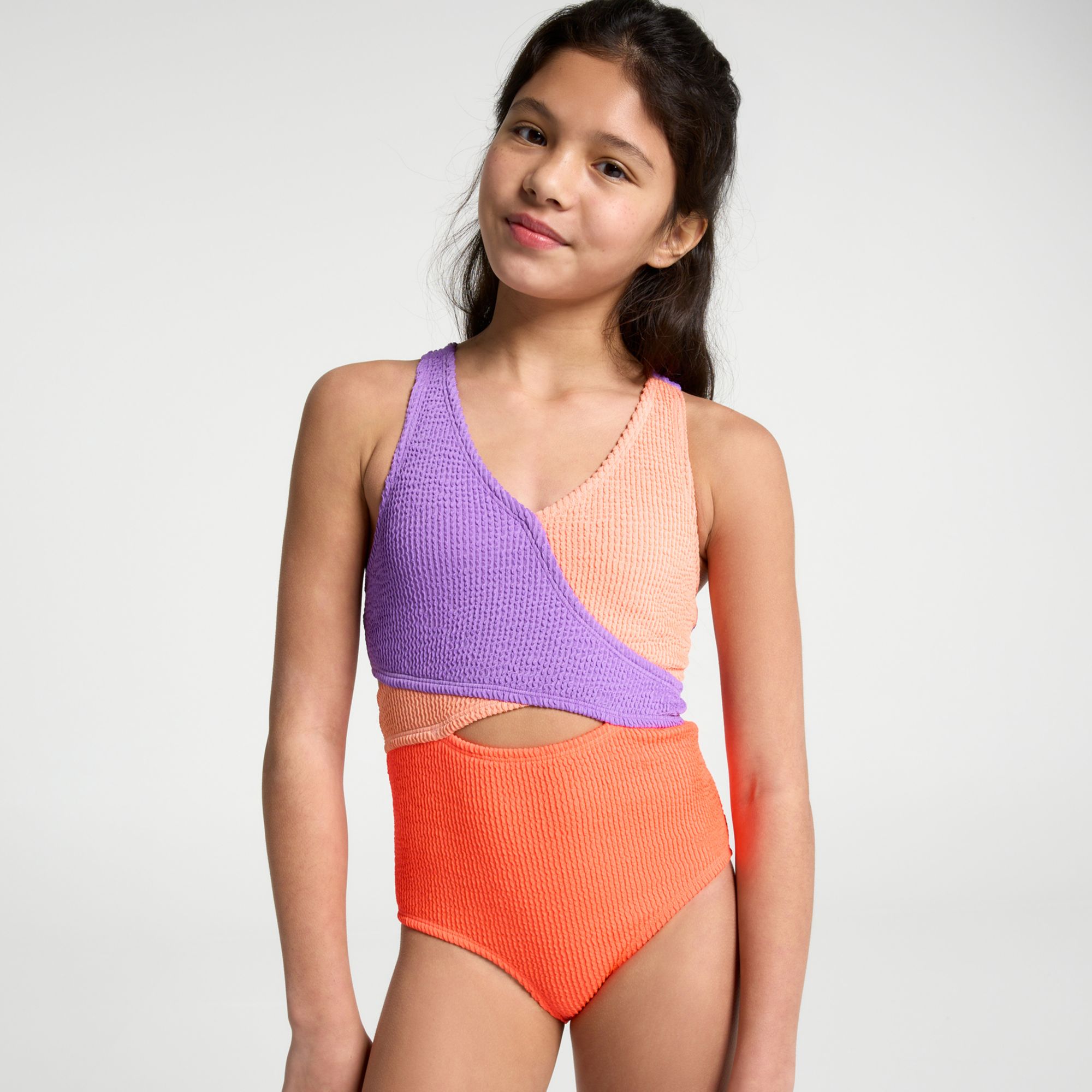 DSG Girls' Wrap One Piece Swimsuit product image