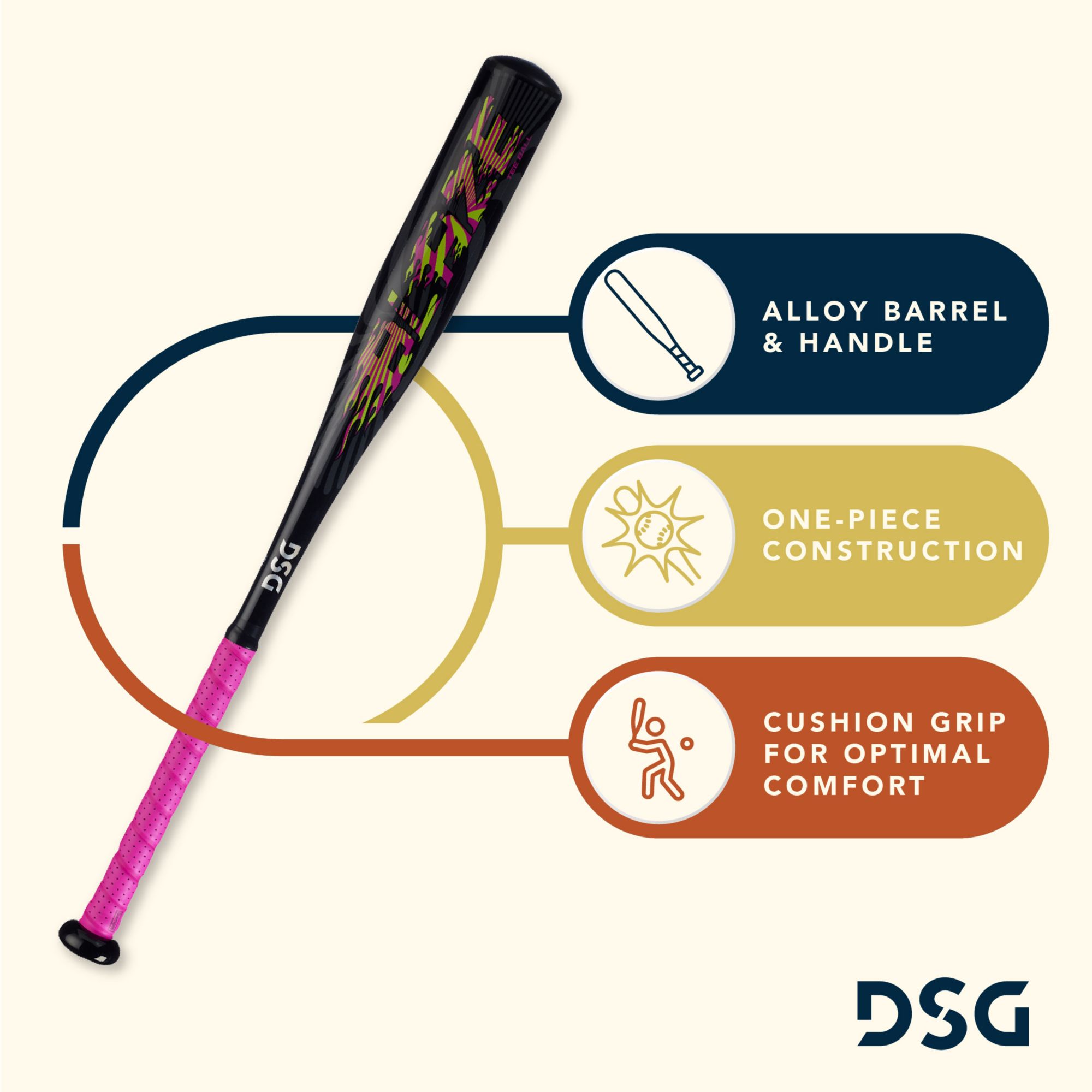 DSG Blaze Tee Ball Bat (-12) product image