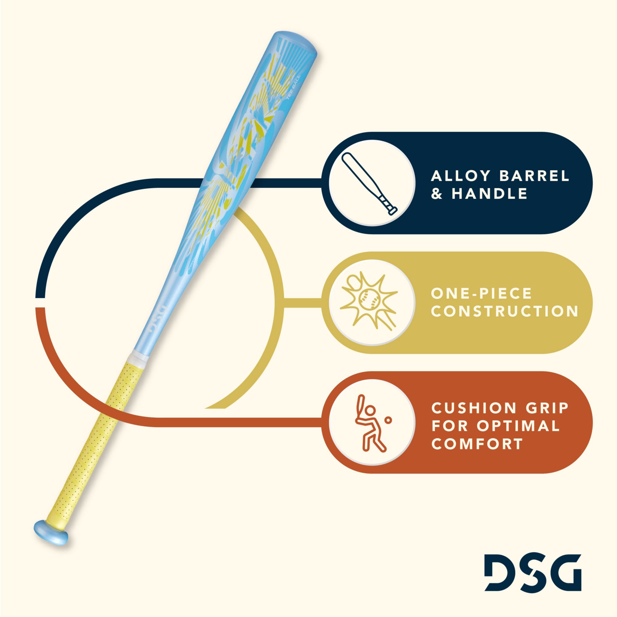 DSG Blaze Tee Ball Bat (-12) product image