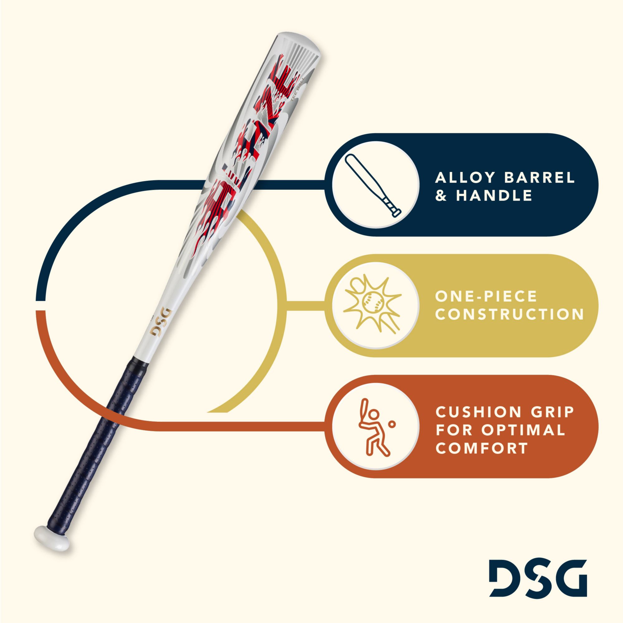 DSG Blaze Tee Ball Bat (-12) product image
