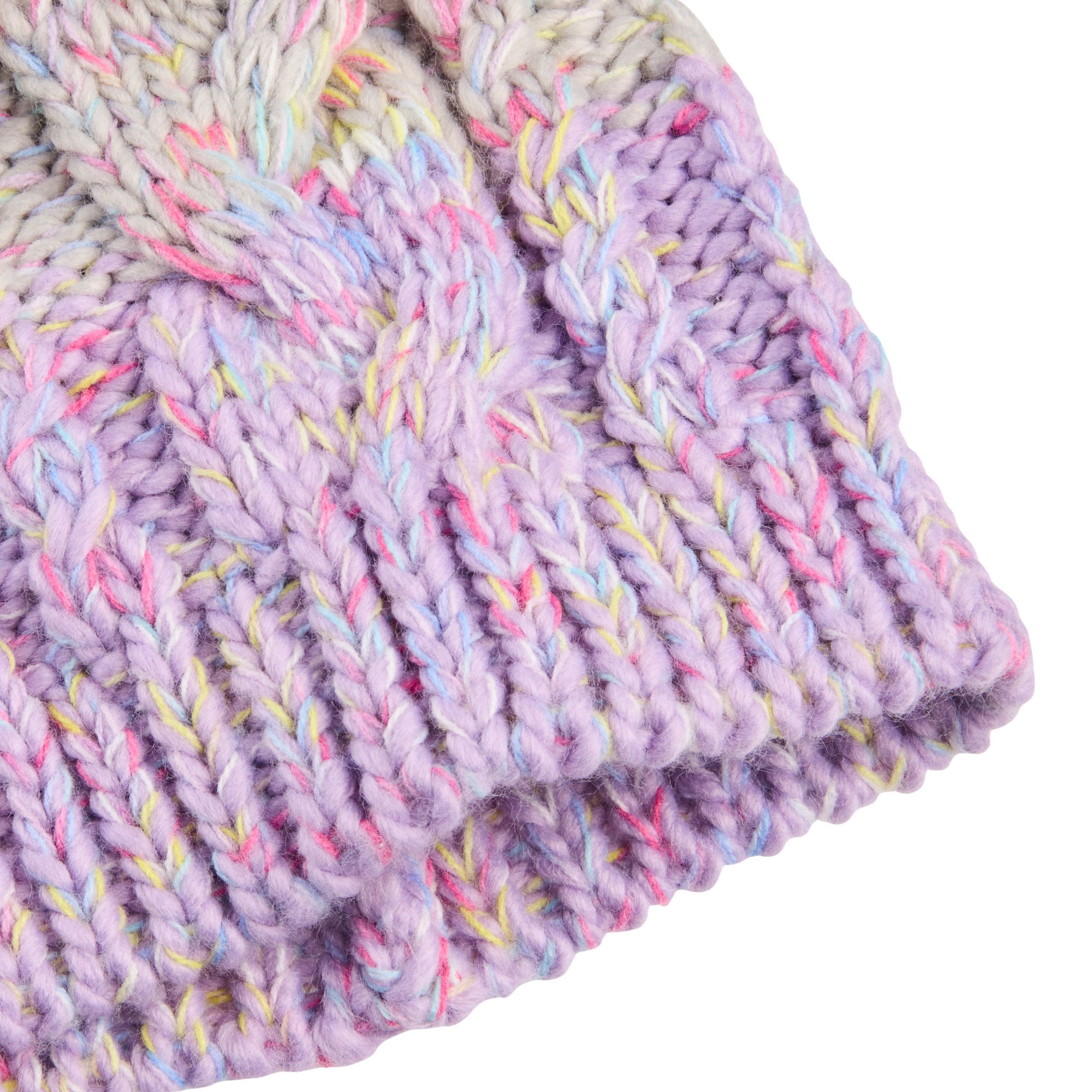 DICK's Sporting Goods Cozy Youth Colorblock Pom Beanie product image