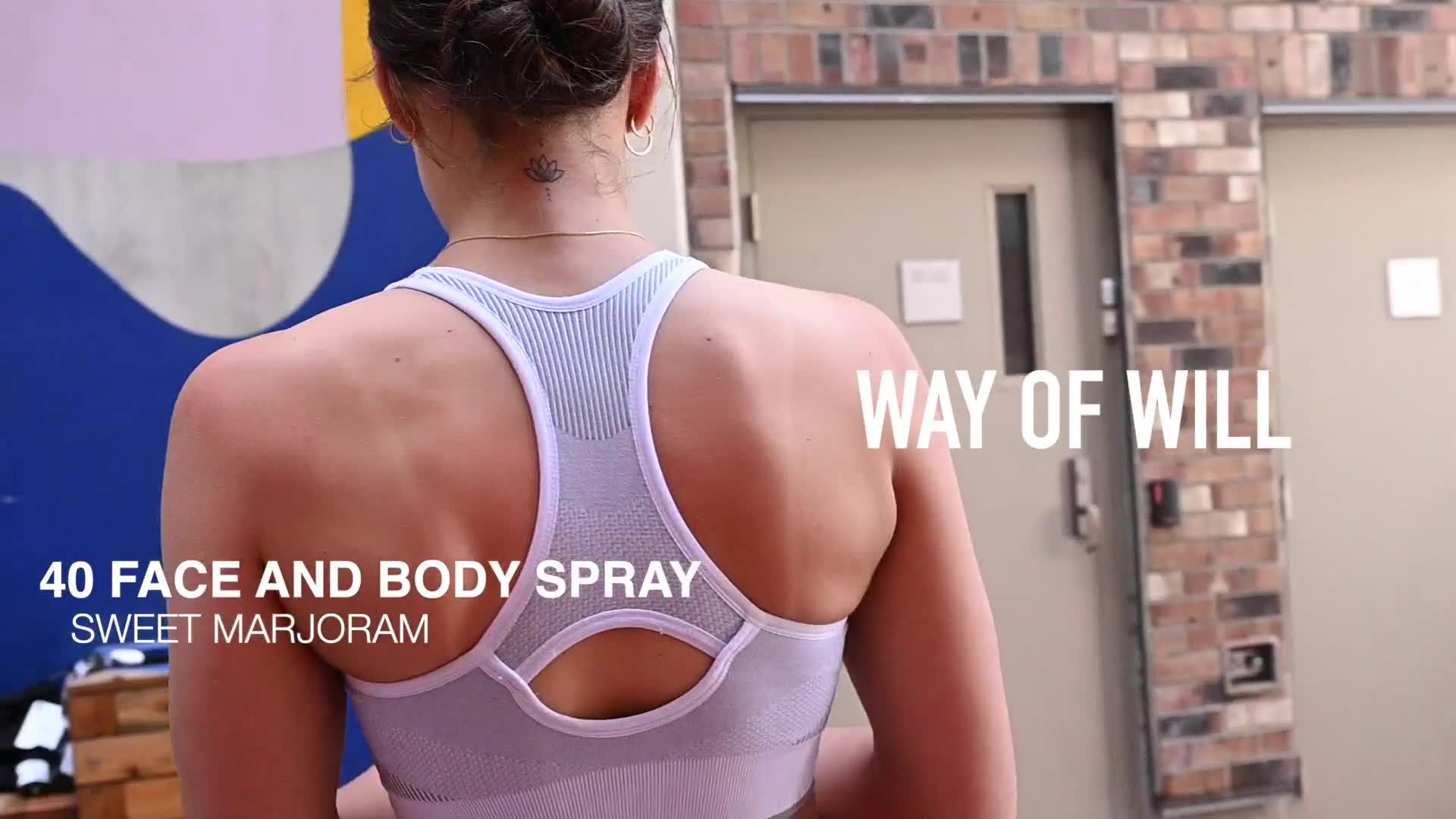 Way of Will 40 Face and Body Spray product