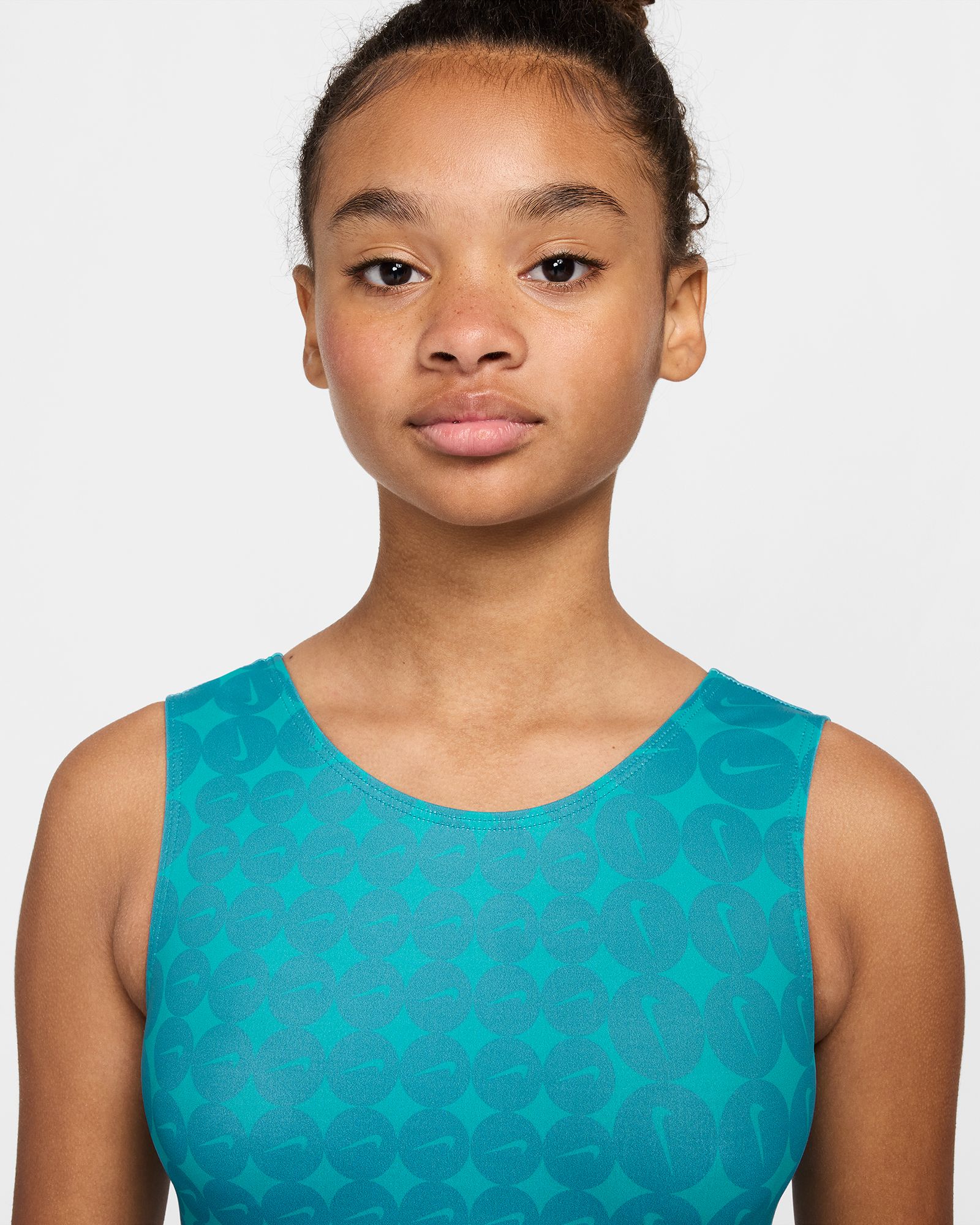 Nike Girls' Swoosh Printed Performance Leotard product image