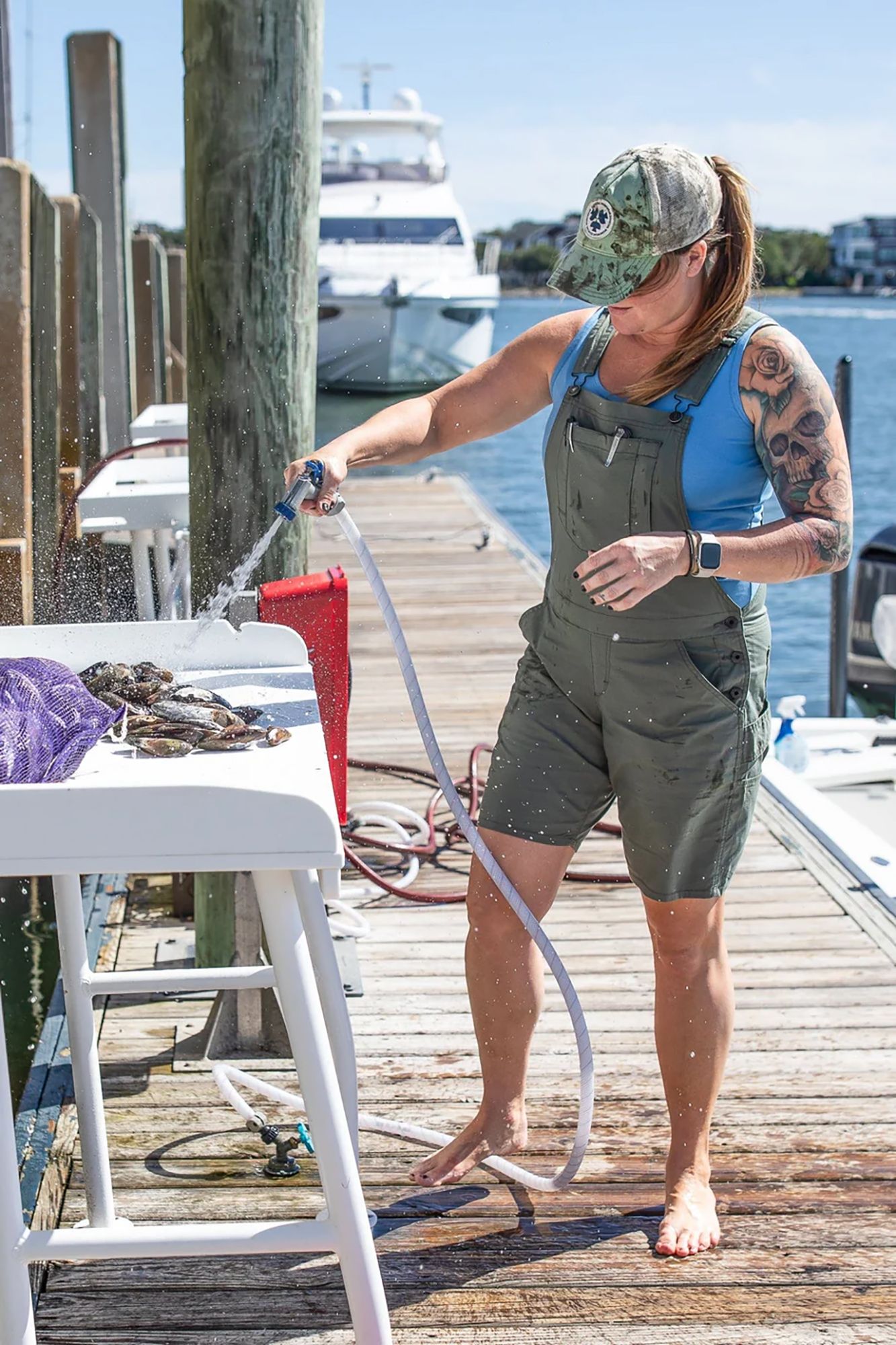 Dovetail Workwear Women's Ultra Light Ripstop Shortall product image