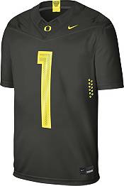 Nike Men's Oregon Ducks #1 Green Dri-FIT Alternate Game Football Jersey product image