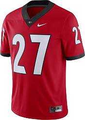 Nike Men's Georgia Bulldogs Nick Chubb #27 Red Dri-FIT Game Football Jersey product image