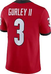 Nike Men's Georgia Bulldogs Todd Gurley II #3 Red Dri-FIT Game Football Jersey product image