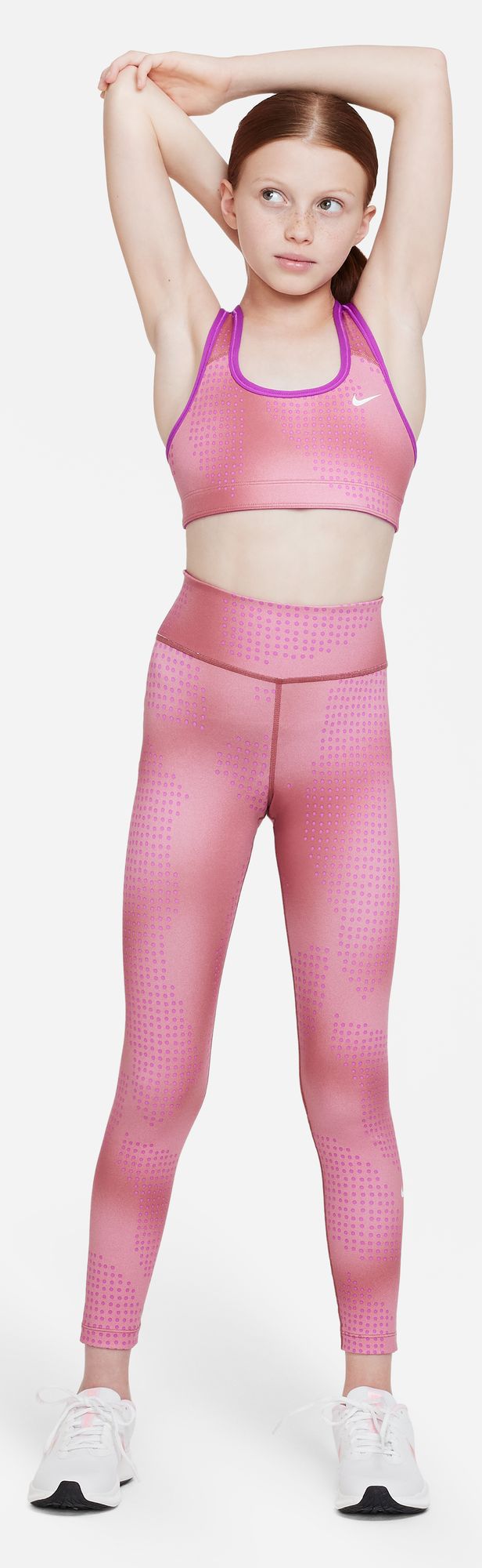 Nike Girls' Pro Swoosh Reversible Printed Sports Bra product image