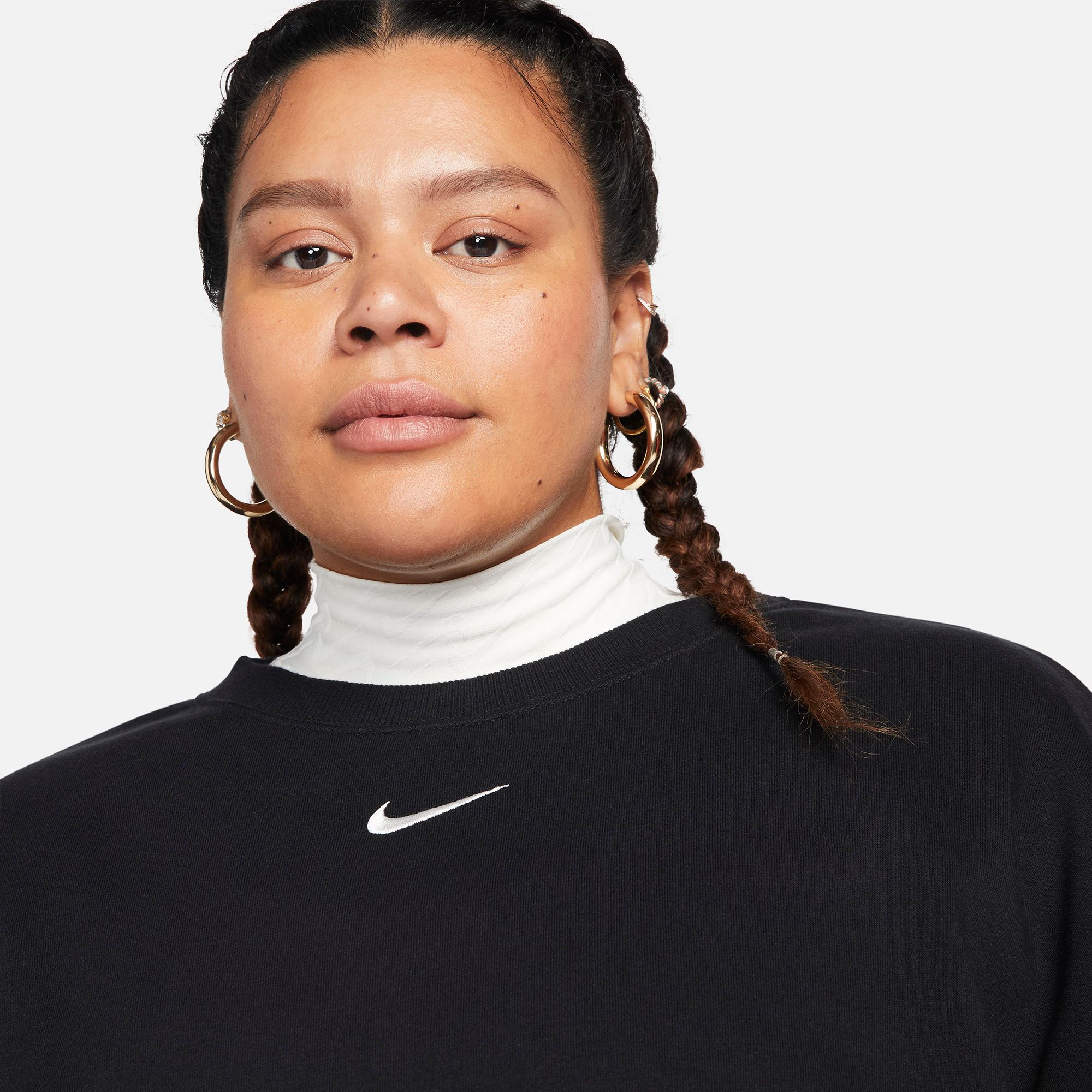 Nike Women's Sportswear Phoenix Fleece Oversized Crewneck Sweatshirt (Plus Size) product image