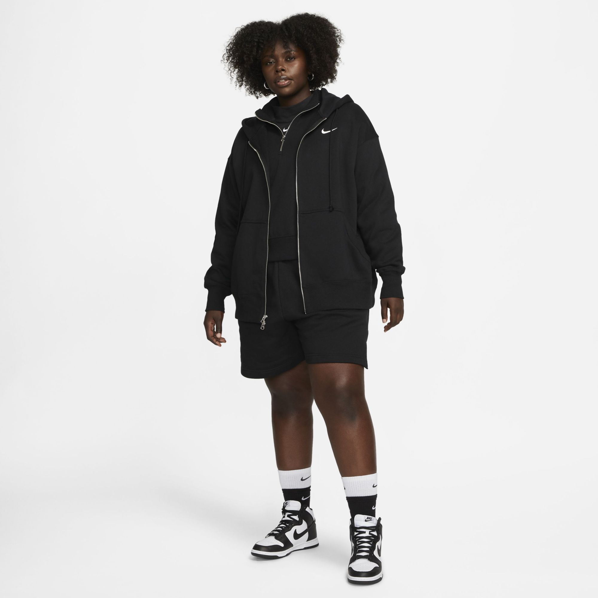 Nike Women's Sportswear Phoenix Fleece Plus Oversized Full-Zip Hoodie product image