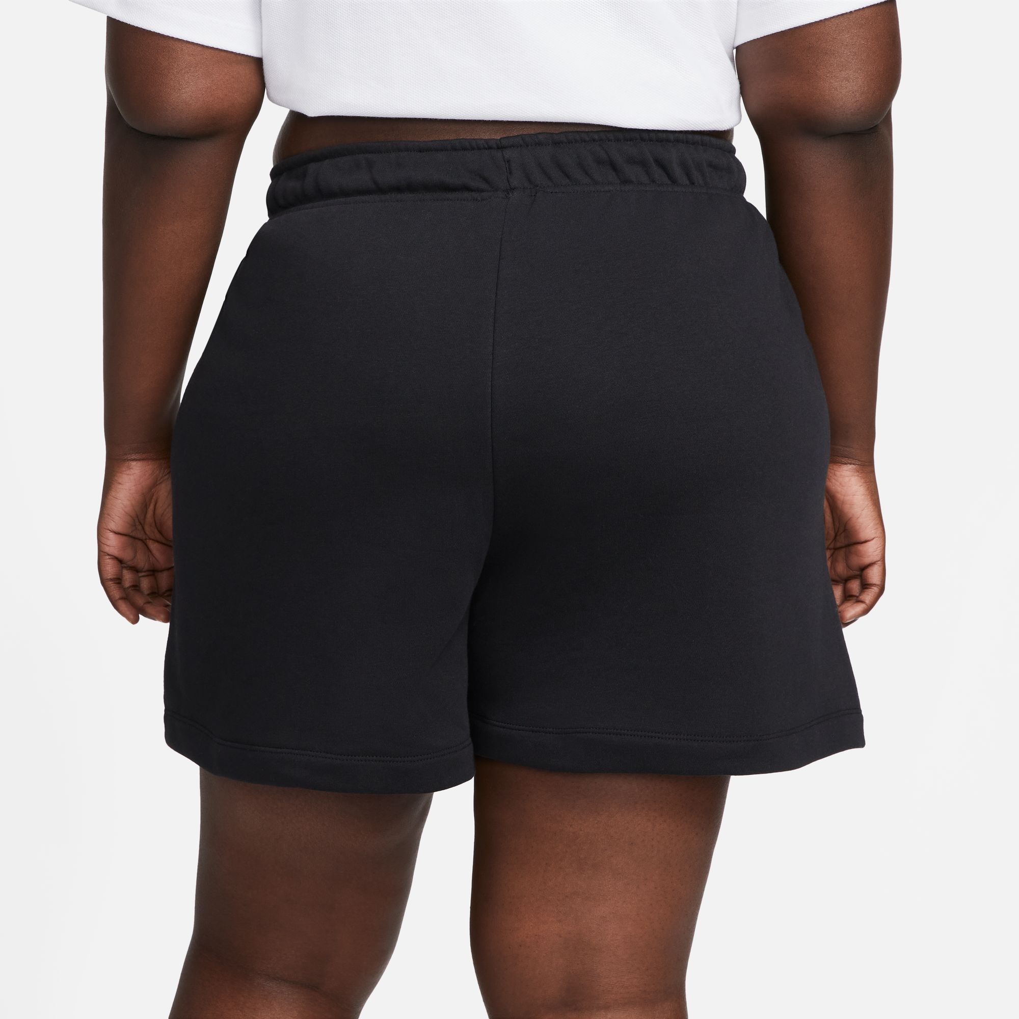 Nike Women's Sportswear Club Fleece Mid-Rise Shorts (Plus Size) product image