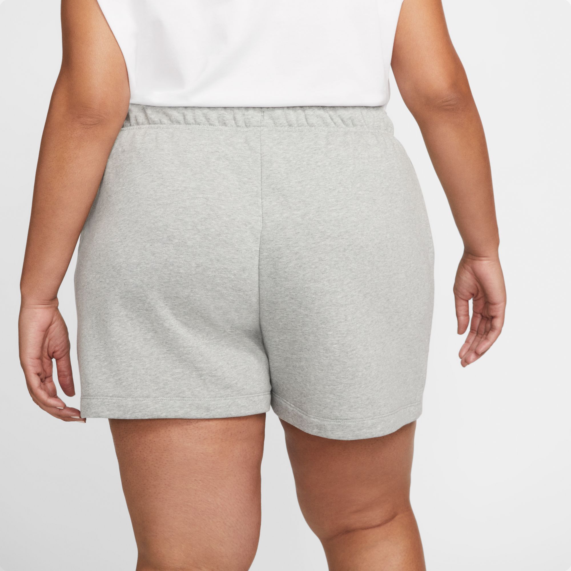 Nike Women's Sportswear Club Fleece Mid-Rise Shorts (Plus Size) product image