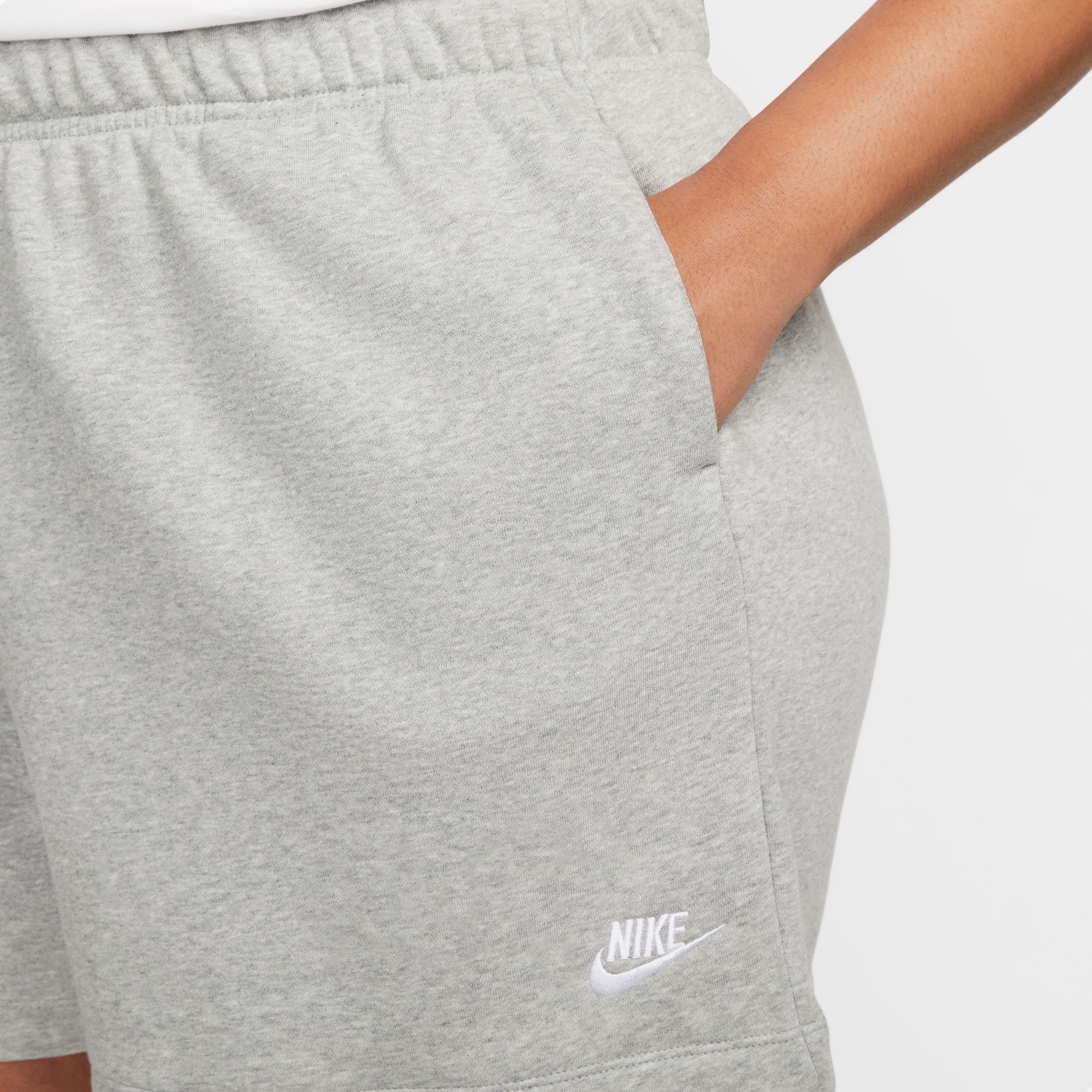 Nike Women's Sportswear Club Fleece Mid-Rise Shorts (Plus Size) product image