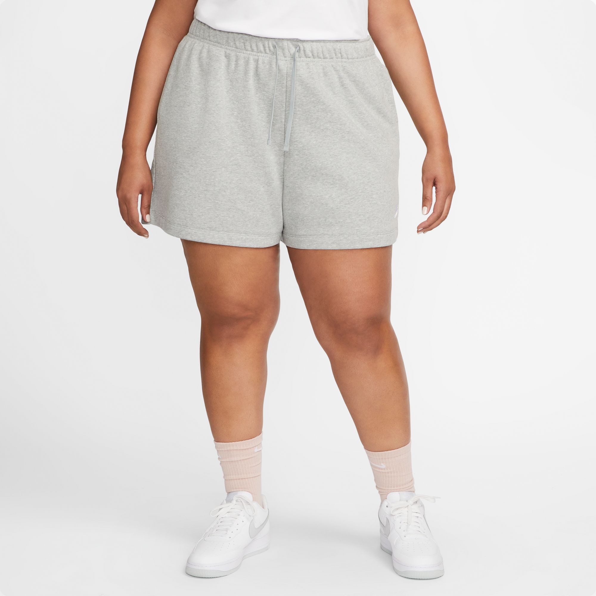 Nike Women's Sportswear Club Fleece Mid-Rise Shorts (Plus Size) product image