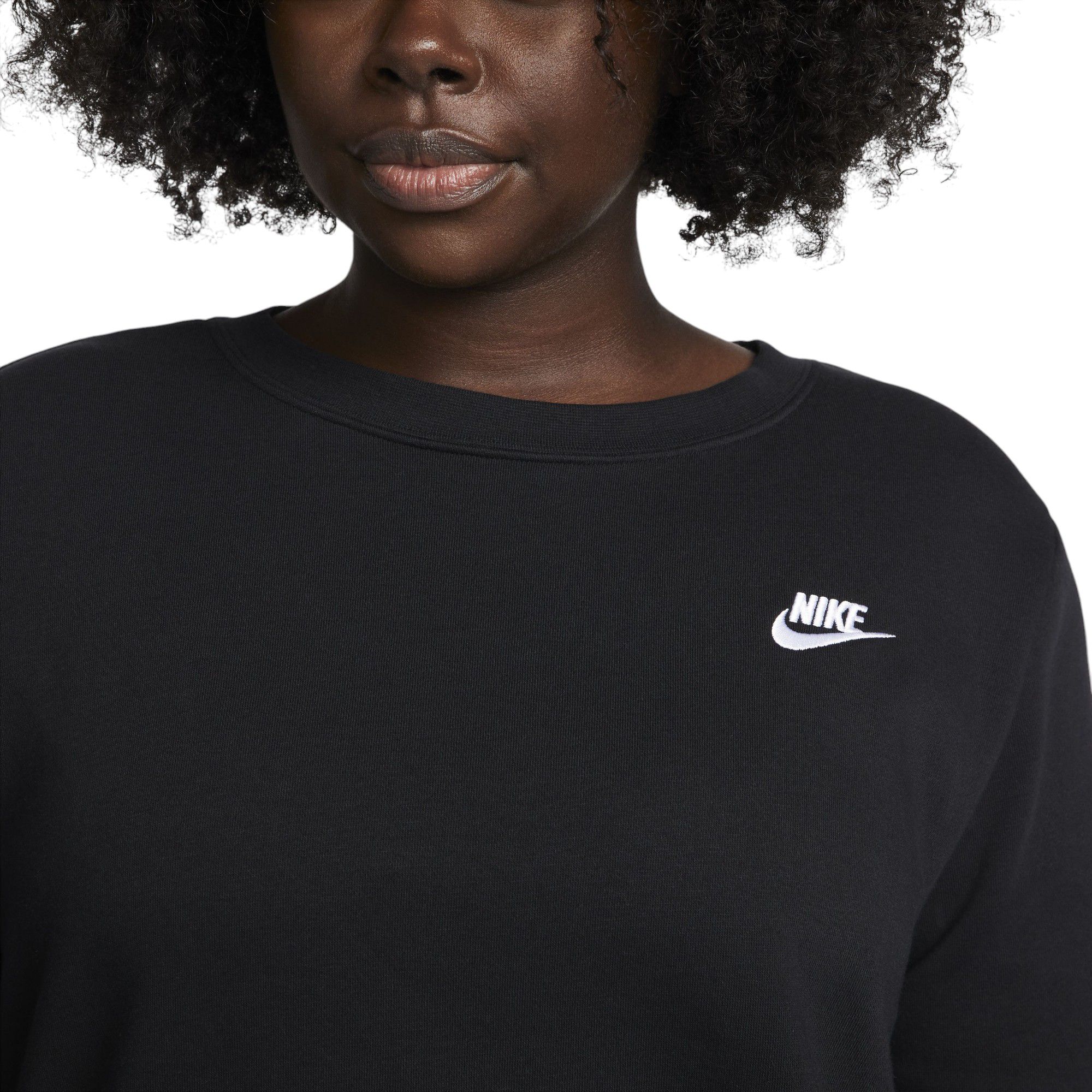 Nike Women's Sportswear Club Fleece Oversized Crewneck Sweatshirt (Plus Size) product image