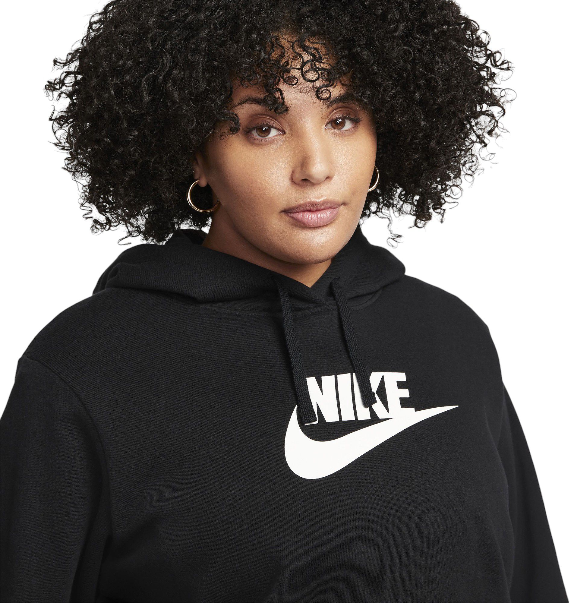 Nike Women's Sportswear Club Fleece Pullover Hoodie (Plus Size) product image