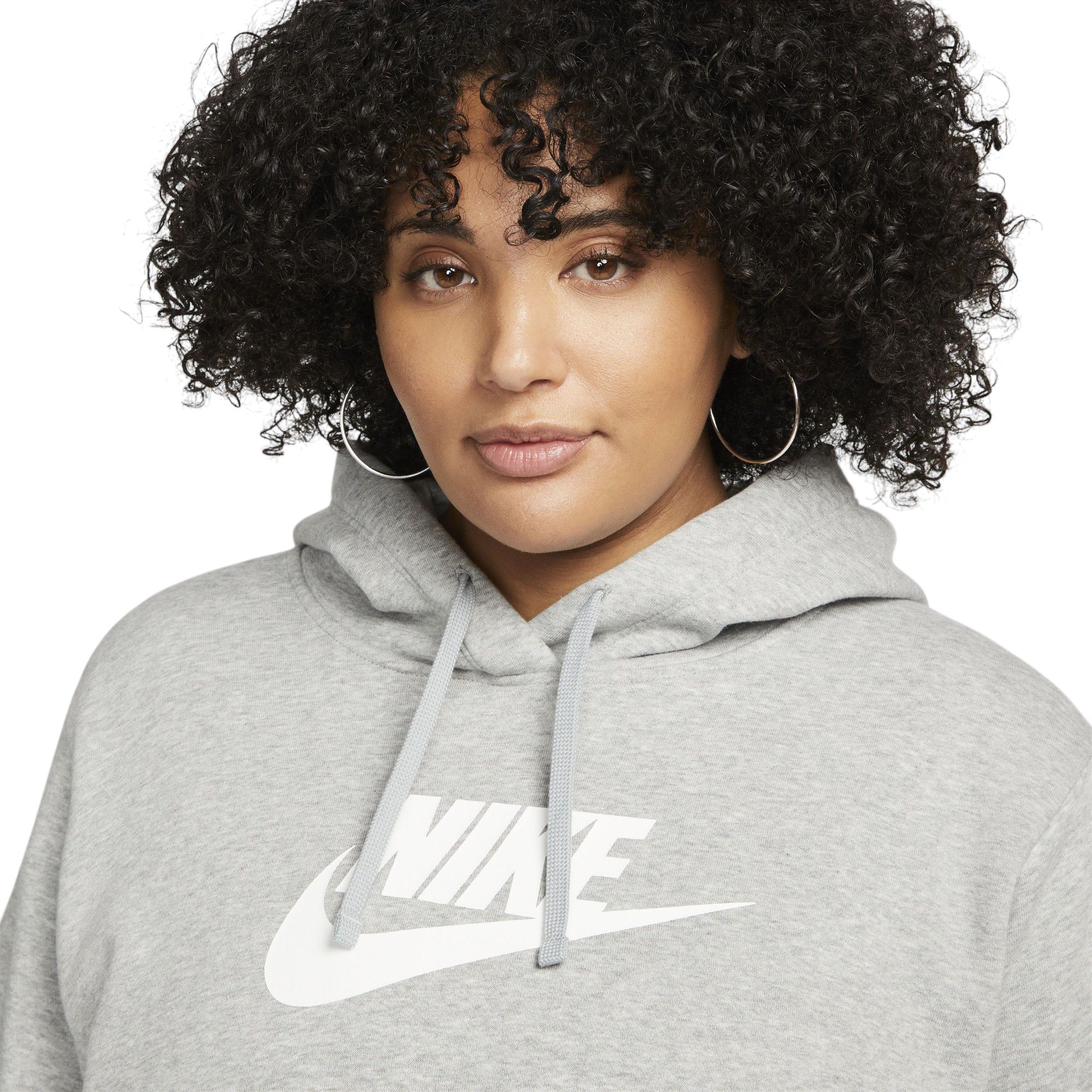 Nike Women's Sportswear Club Fleece Pullover Hoodie (Plus Size) product image