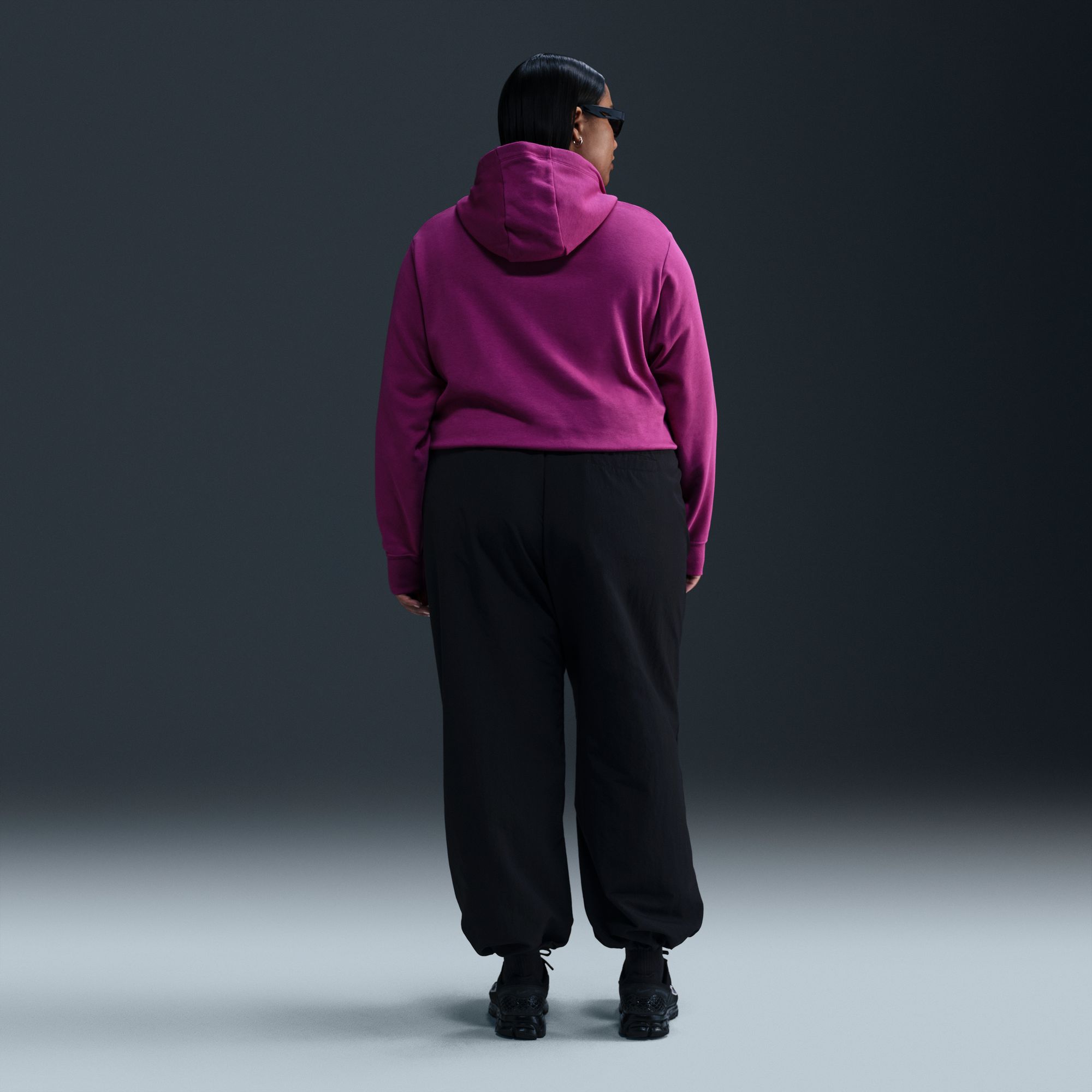 Nike Women's Sportswear Club Fleece Pullover Hoodie (Plus Size) product image