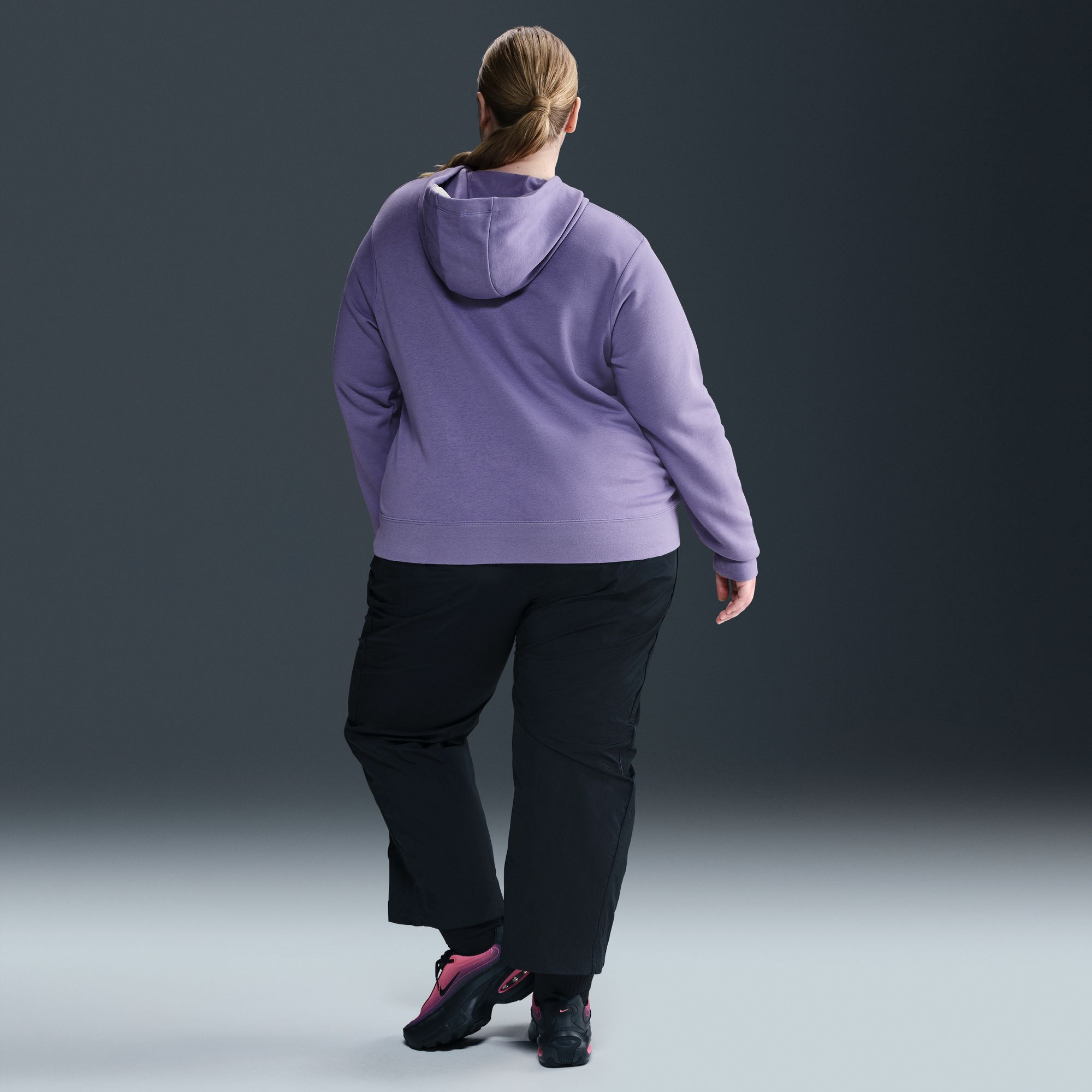 Nike Women's Sportswear Club Fleece Pullover Hoodie (Plus Size) product image