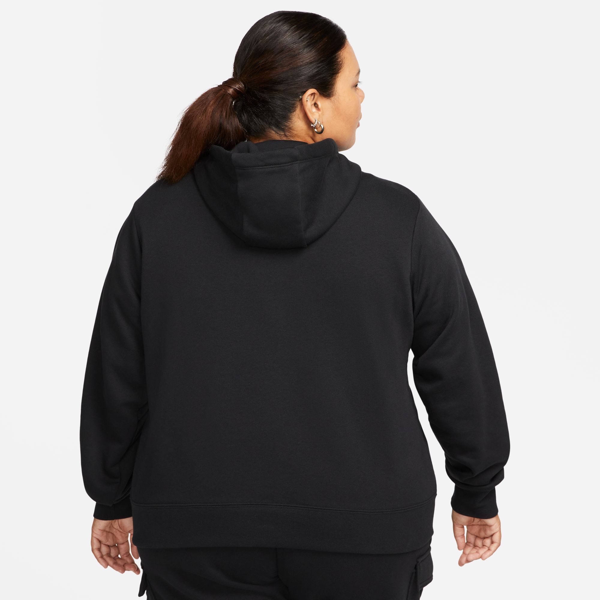 Nike Women's Sportswear Club Fleece Pullover Hoodie (Plus Size) product image