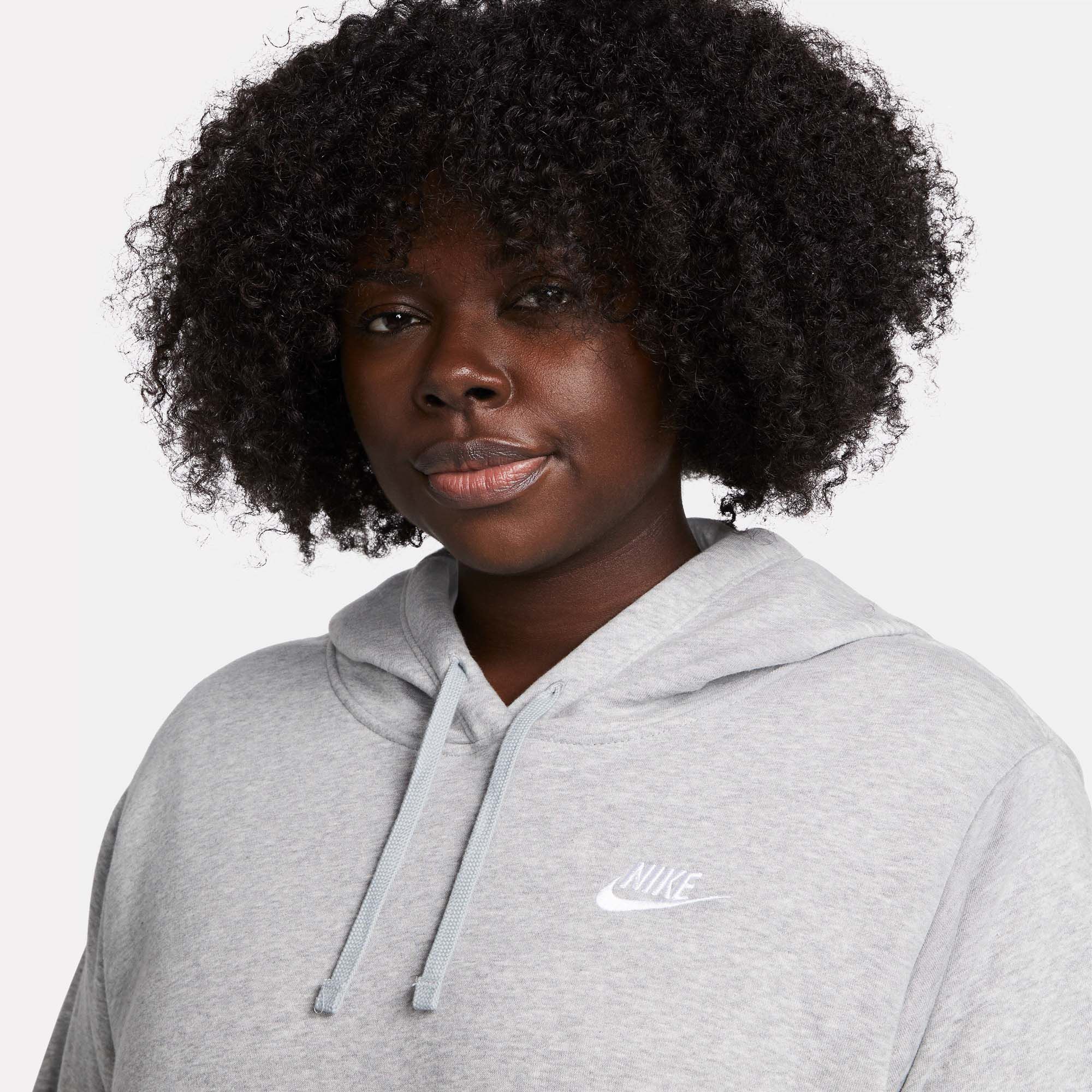 Nike Women's Sportswear Club Fleece Pullover Hoodie (Plus Size) product image