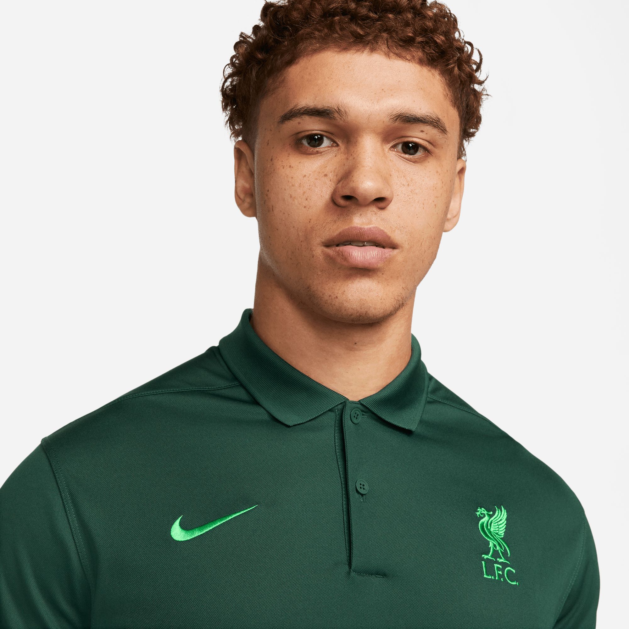 Nike Liverpool FC 2023 Victory Green Polo