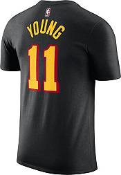 Nike Men's Atlanta Hawks Trae Young #11 Black T-Shirt product image