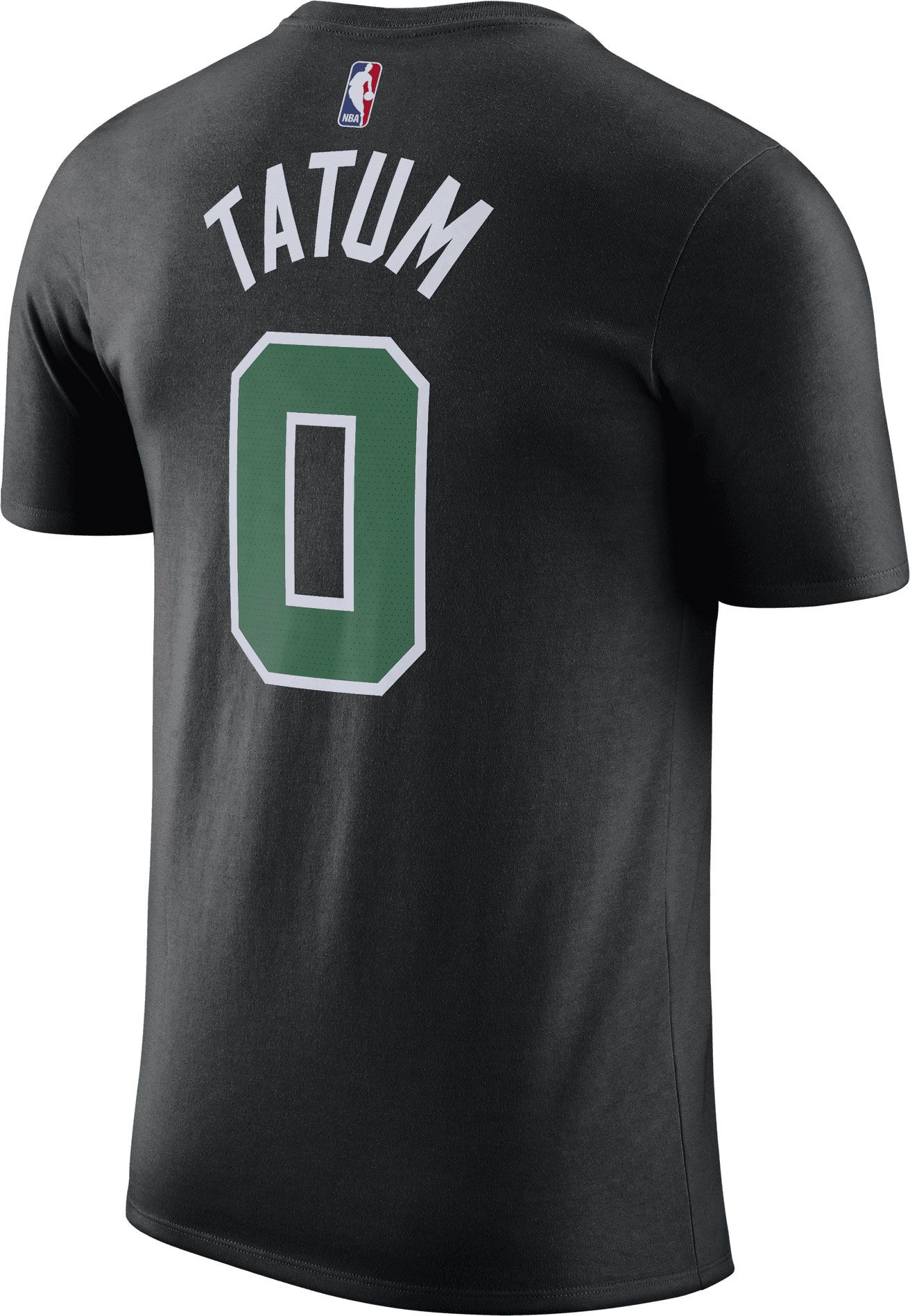 Jordan Men's Boston Celtics Jayson Tatum #0 Black T-Shirt product image