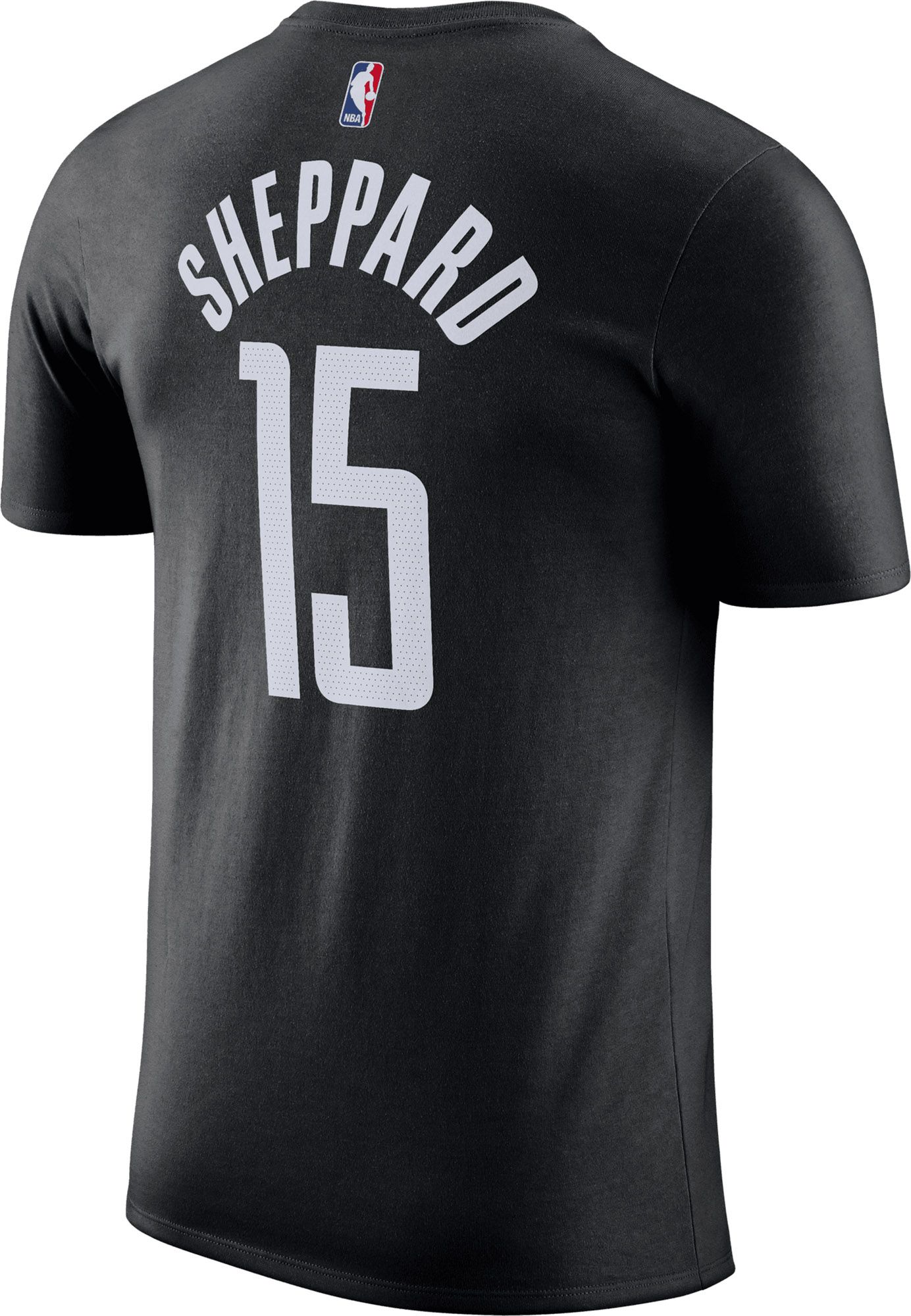Jordan Men's Houston Rockets Reed Sheppard #15 Black T-Shirt product image