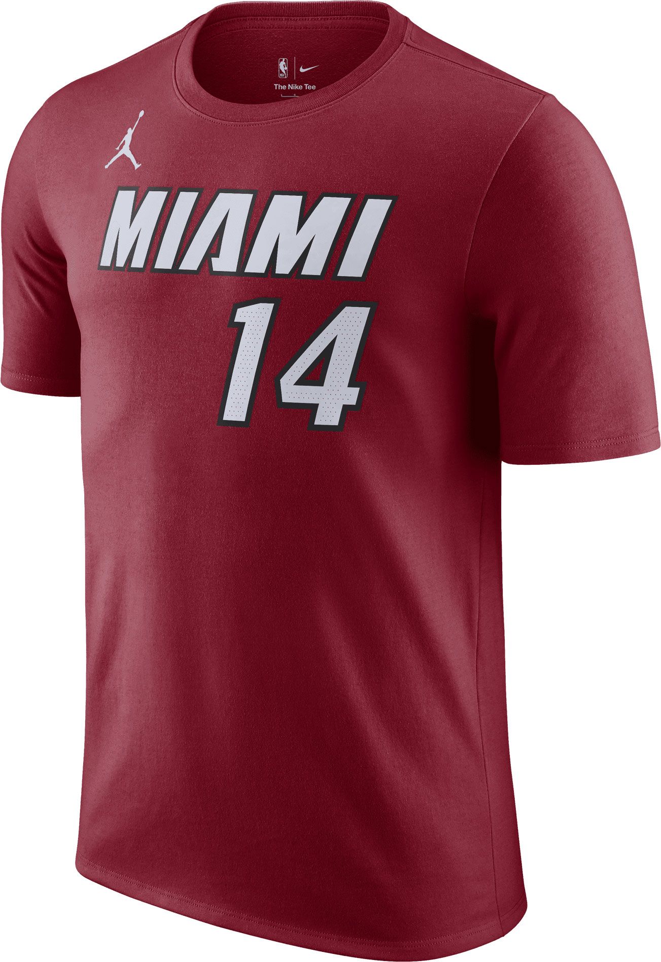 Nike Men's Miami Heat Tyler Herro #14 Red T-Shirt product image