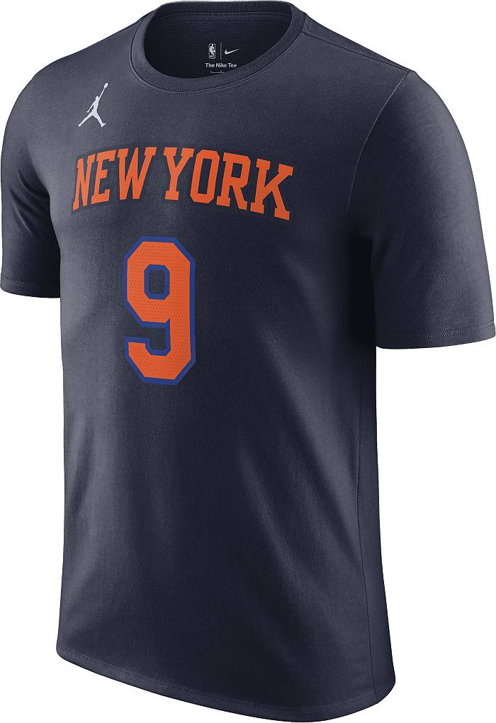 Nike City Edition New York Knicks RJ Barrett #9 Black Dri-FIT Swingman  Jersey