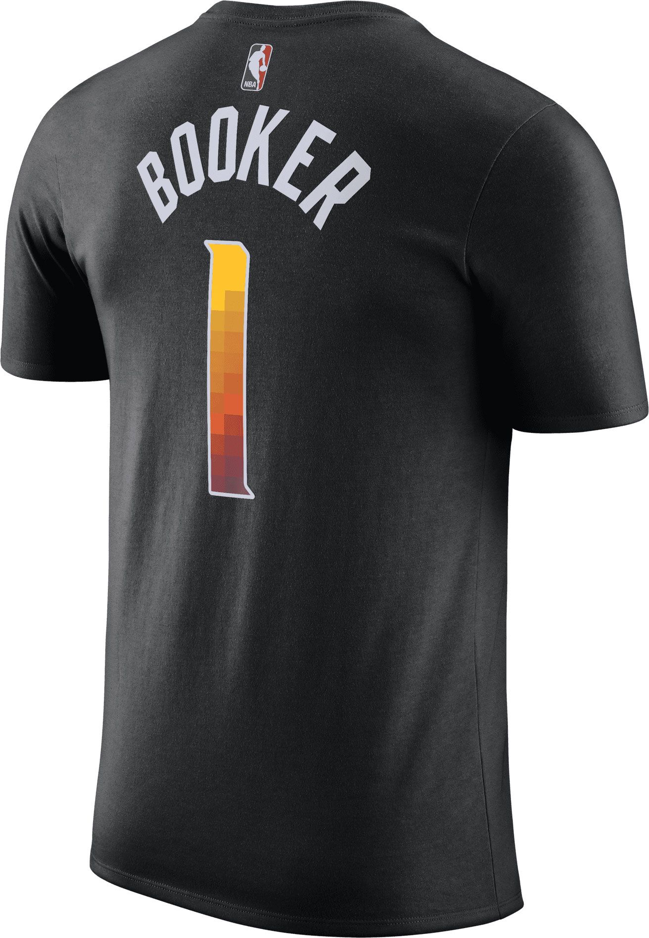 Jordan Men's Phoenix Suns Devin Booker #1 Black T-Shirt product image