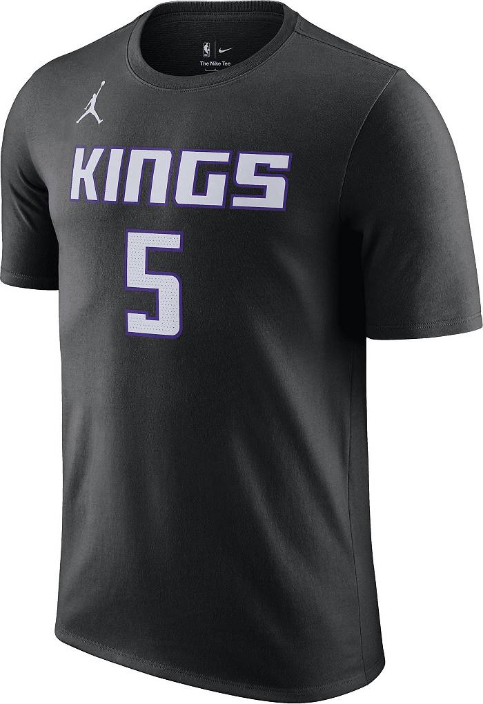 Fanatics Women's De'Aaron Fox Black Sacramento Kings Playmaker Logo Name  Number V-Neck T-Shirt - Macy's