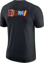 Nike Men's 2022-23 City Edition Miami Heat Black Max 90 T-Shirt product image