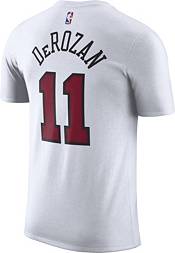 Nike Men's 2022-23 City Edition Chicago Bulls Coby White #0 White Cotton T-Shirt, XL