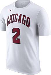 Nike Youth 2022-23 City Edition Chicago Bulls Lonzo Ball #2 White Dri-FIT Swingman Jersey