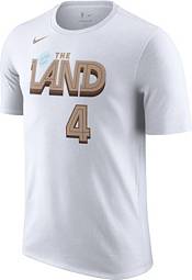 Nike Men's 2022-23 City Edition Cleveland Cavaliers Evan Mobley #4 White Cotton T-Shirt product image